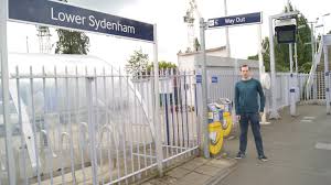Ross Archer at Lower Sydenham Railway station