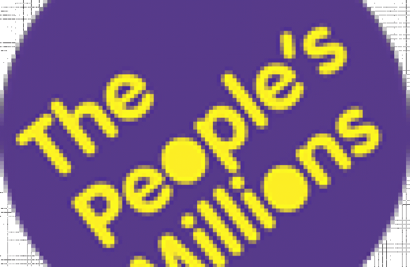 The People's Millions Logo.