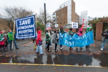 Save Lewisham Hospital campaigners